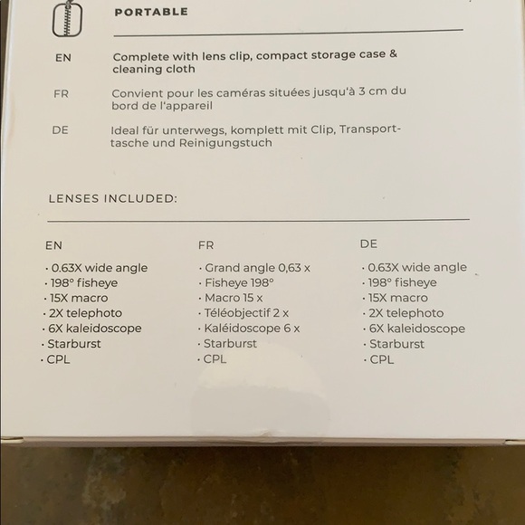 NIP XQISIT 7-IN-1 Cell Phone Lens Kit - Picture 5 of 6